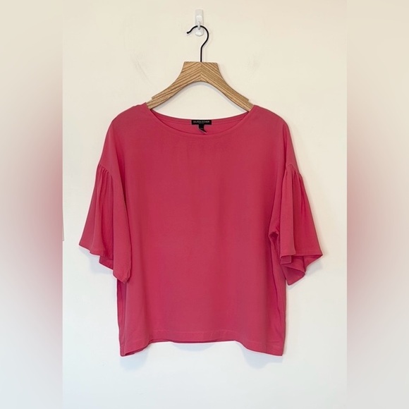 Eileen Fisher 100% silk top , sz petite small - Picture 3 of 7
